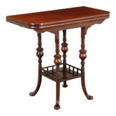 Table basse ancienne victorienne en acajou, Angleterre, XIXe siècle