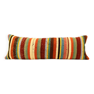 Turkish kilim cushion, 30x90