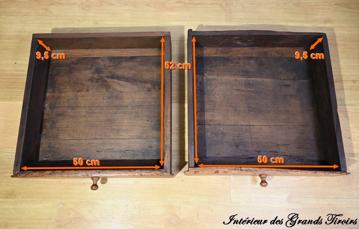 Property Farm Table in Cherry, Louis XIV style – Early 19th century