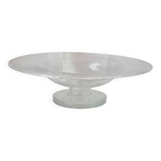 Large Biot glass bowl