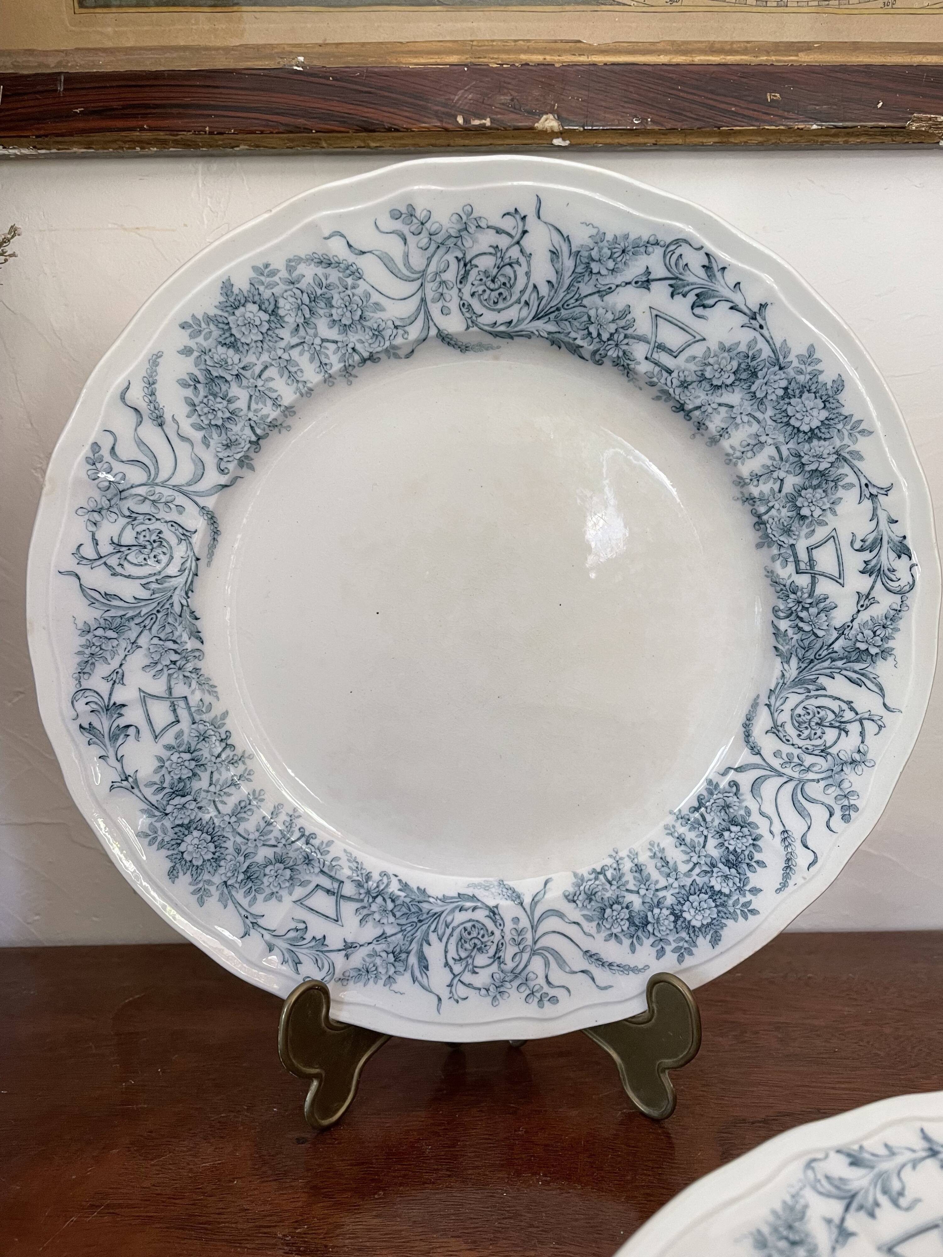 7 plates earth of iron St Amand and Hamage
