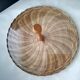 Glass and wicker cheese platter