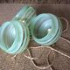 3 vintage pendant lamps