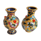 Partitioned miniature vases