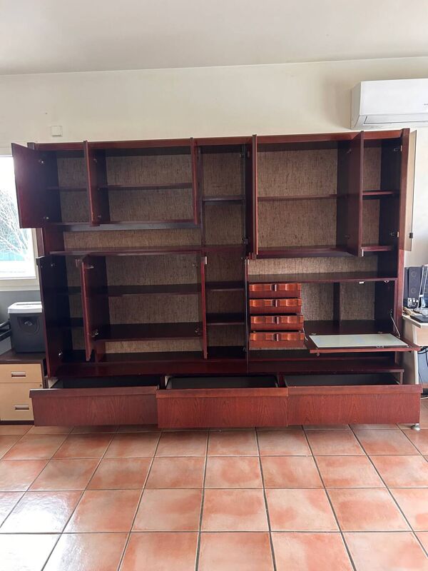 Living, buffet en palissandre