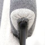 Three-seater wooden sofa, 1950s.