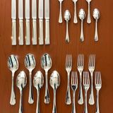Christofle Atlantide, 24-piece cutlery set, excellent condition