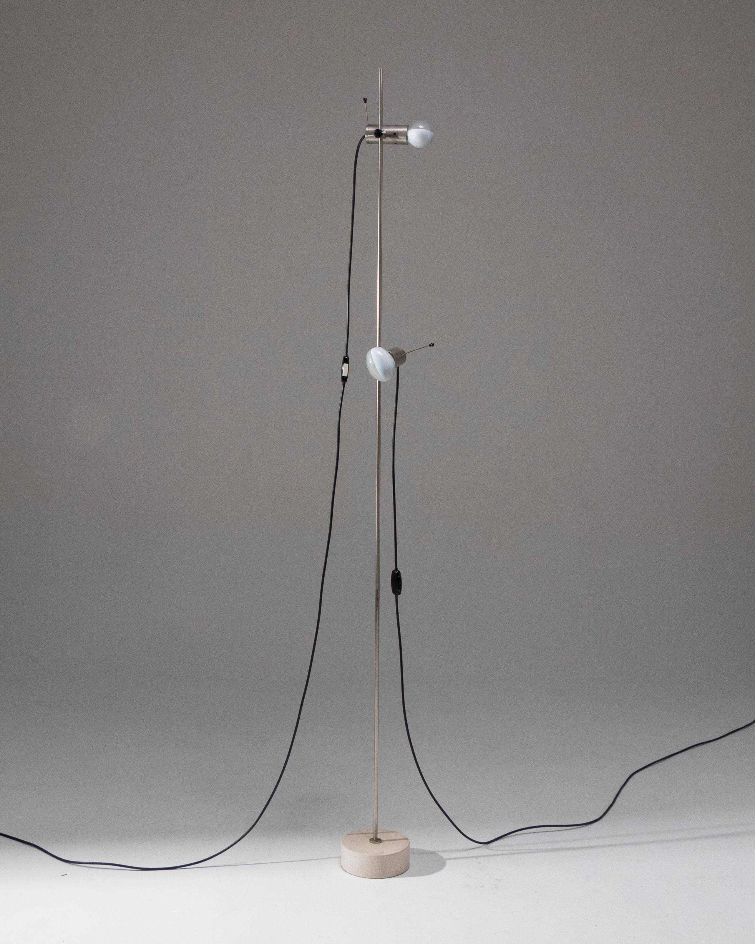 3873 floor lamp, Tito Agnoli, 1950s
