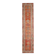 Vintage Turkish Oushak Handmade Wool Cotton Orange Runner Rug 80x372