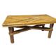 Vintage bamboo and rattan step stool