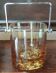 Ice Bucket Vintage Design In Thick Smoked Amber Glass