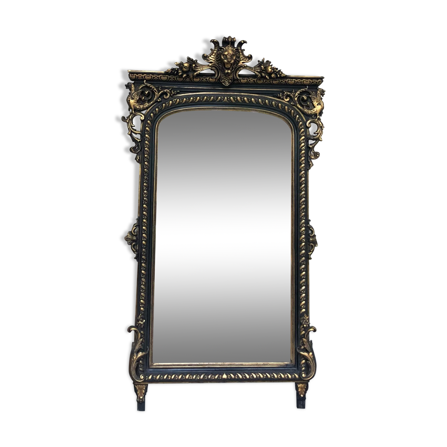 Large mirror Napoleon III 175x82cm