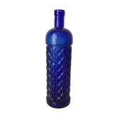 Bouteille bleue