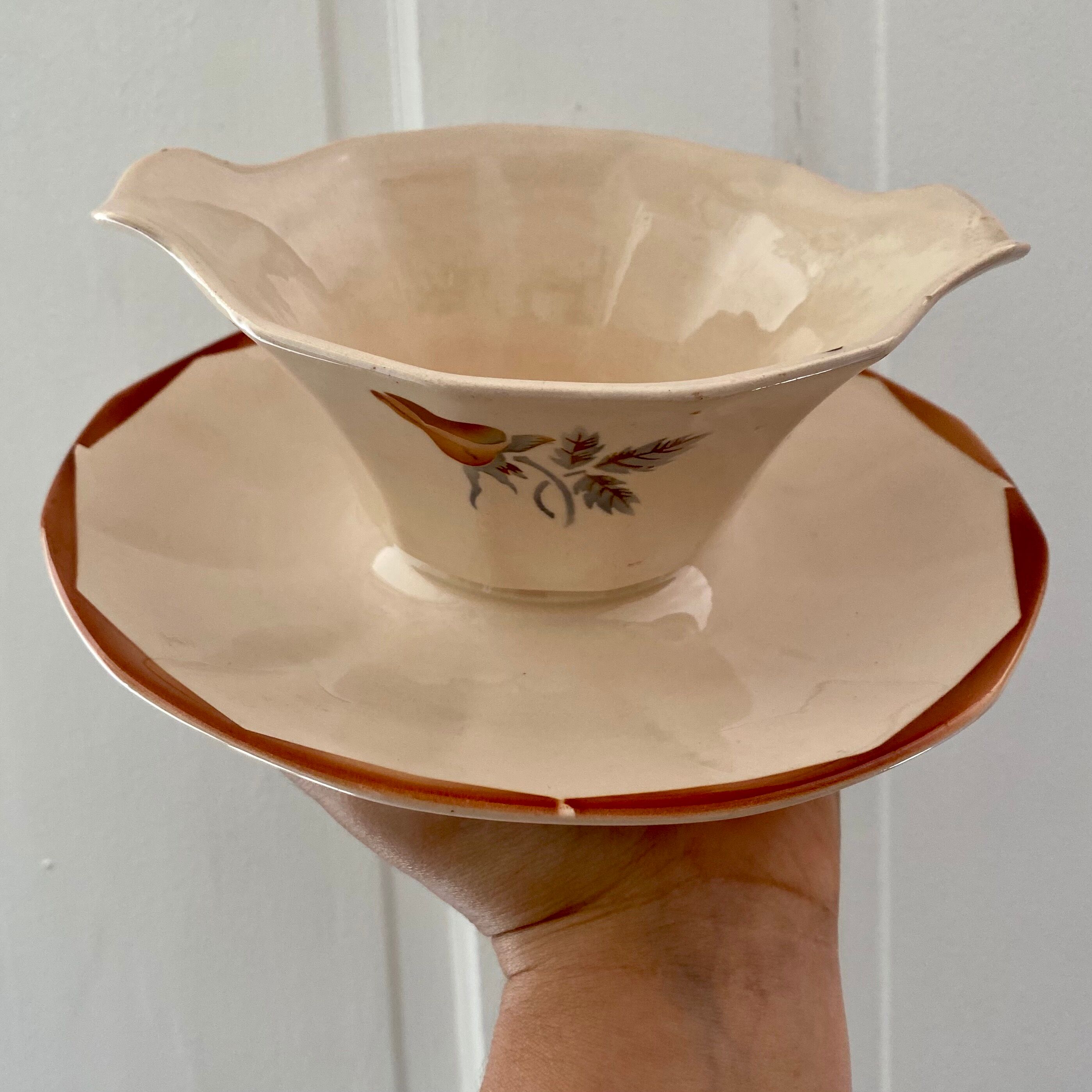 Saucière vintage Digoin