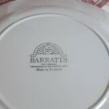 Service of 12 flat plates Barrats made in England