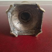Empire style bronze candle holder