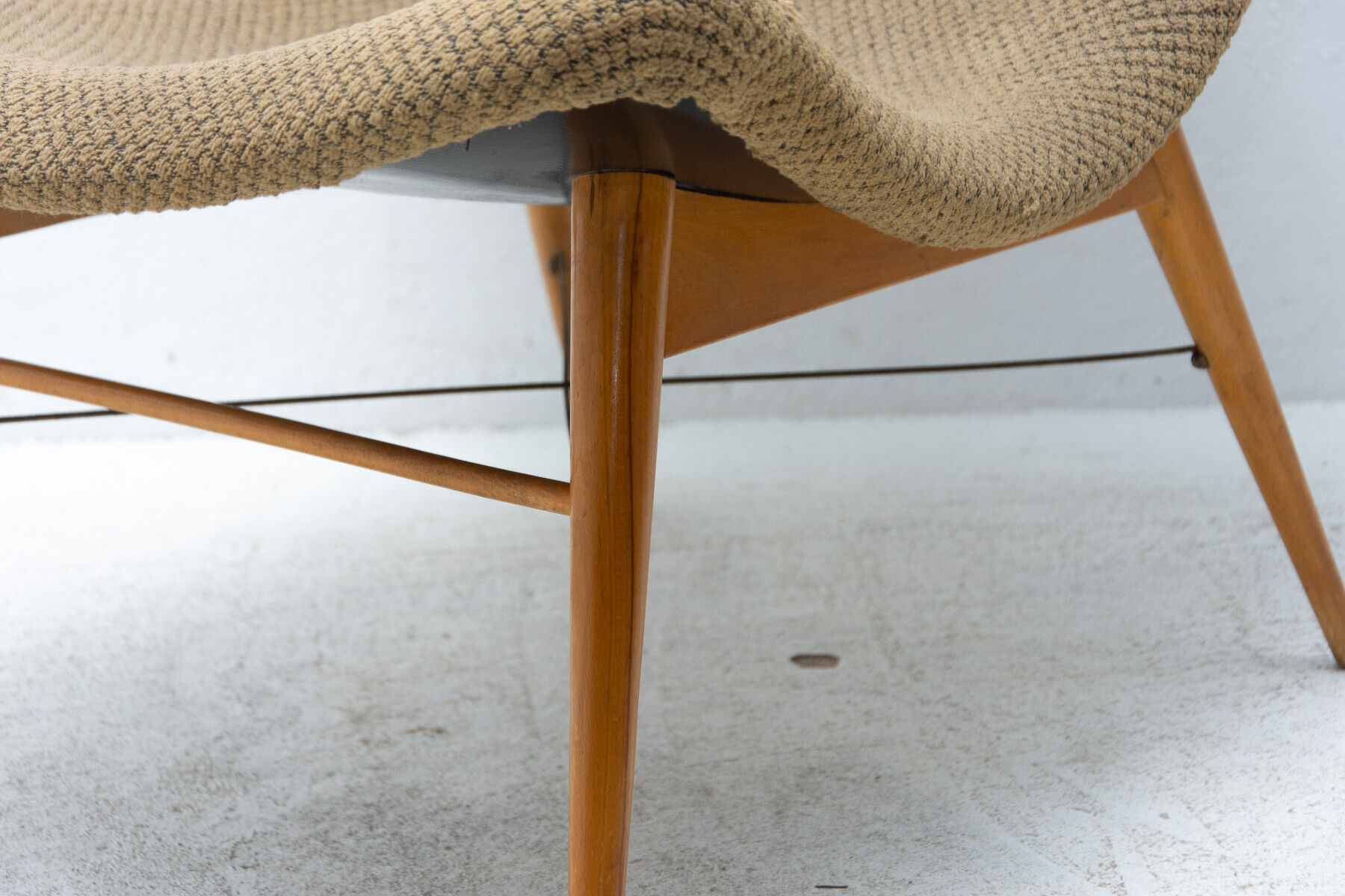 Mid-century television chair by Miroslav Navratil, 1950´s