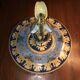 Ewer on base in Nevers earthenware Aintoine Montagnon max diameter 40 cm height 28cm