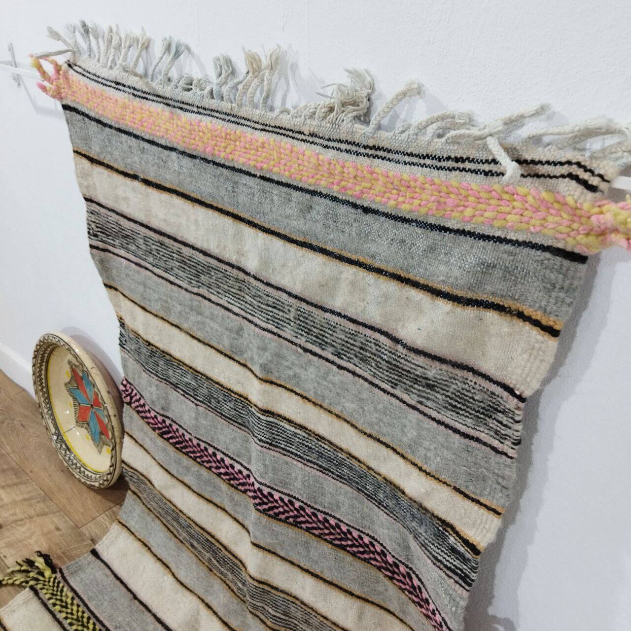 Handcrafted Moroccan Berber Rug 183 X 88CM