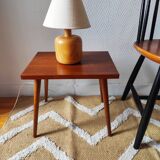 1950-60 Scandinavian style side table minimalist bedside table