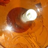 BEDSIDE LAMP IKEA YEARS 1990 MODEL LAMPAN COLOR ORANGE