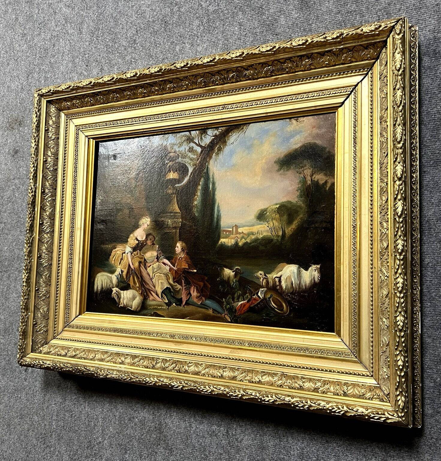 François Boucher (after): oil on canvas, 19th century