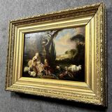 François Boucher (d’après): huile sur toile époque XIXeme siècle