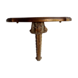 Carved gilded wooden console