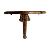 Carved gilded wooden console