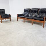Set of vintage brutalist sofa's, 1970s