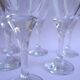 6 twisted feet wine glasses