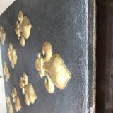 Wooden Woodplate in Fonte decoration Lys