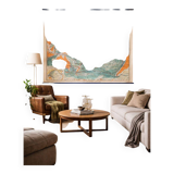 Large vintage school wall map – Pacific Ocean