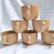Vintage village stoneware mugs
