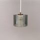 Lampe suspendue suédoise de la verrerie Orrefors
