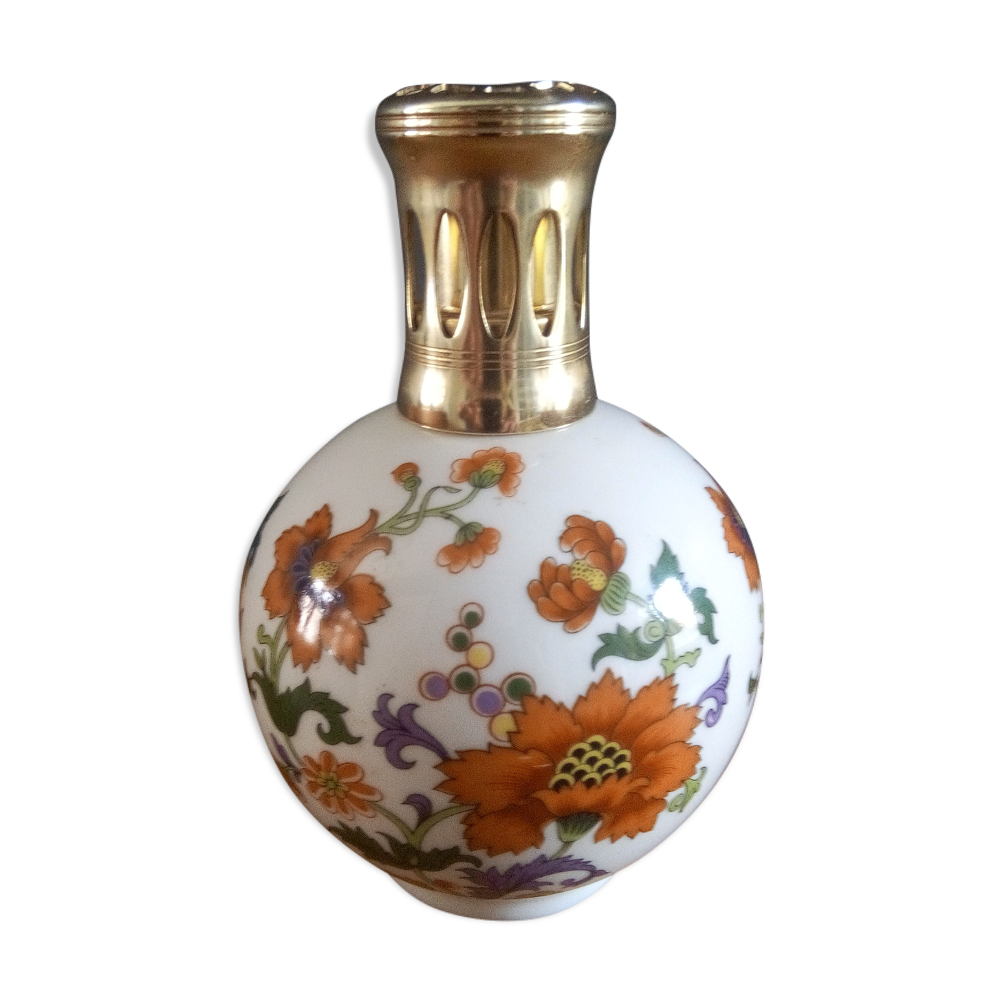 Berger lamp. Limoges porcelain