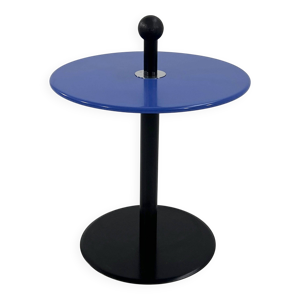 table d'appoint postmoderne - bleu
