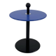 Postmodern blue side table from Ikea, 1980.