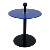 Postmodern blue side table from Ikea, 1980.