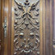 Buffet 2 corps style Henri II en chêne sculpté