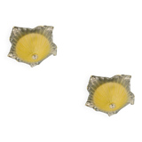 Venetian Murano Glass Sconces Set of 2