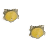 Venetian Murano Glass Sconces Set of 2