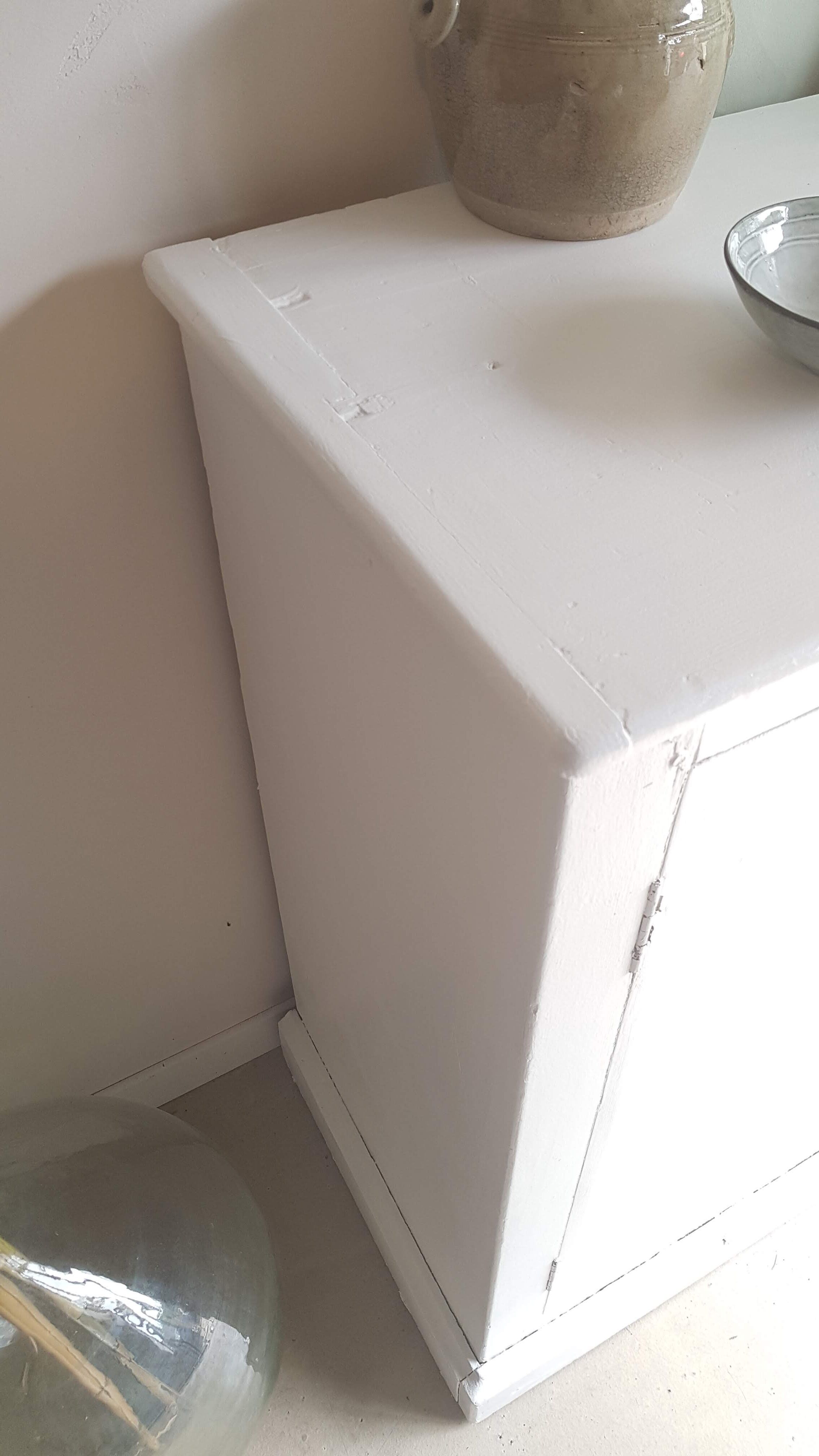 Old White Parisian Buffet