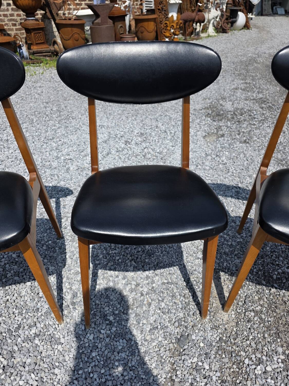 6 chaises, années 60