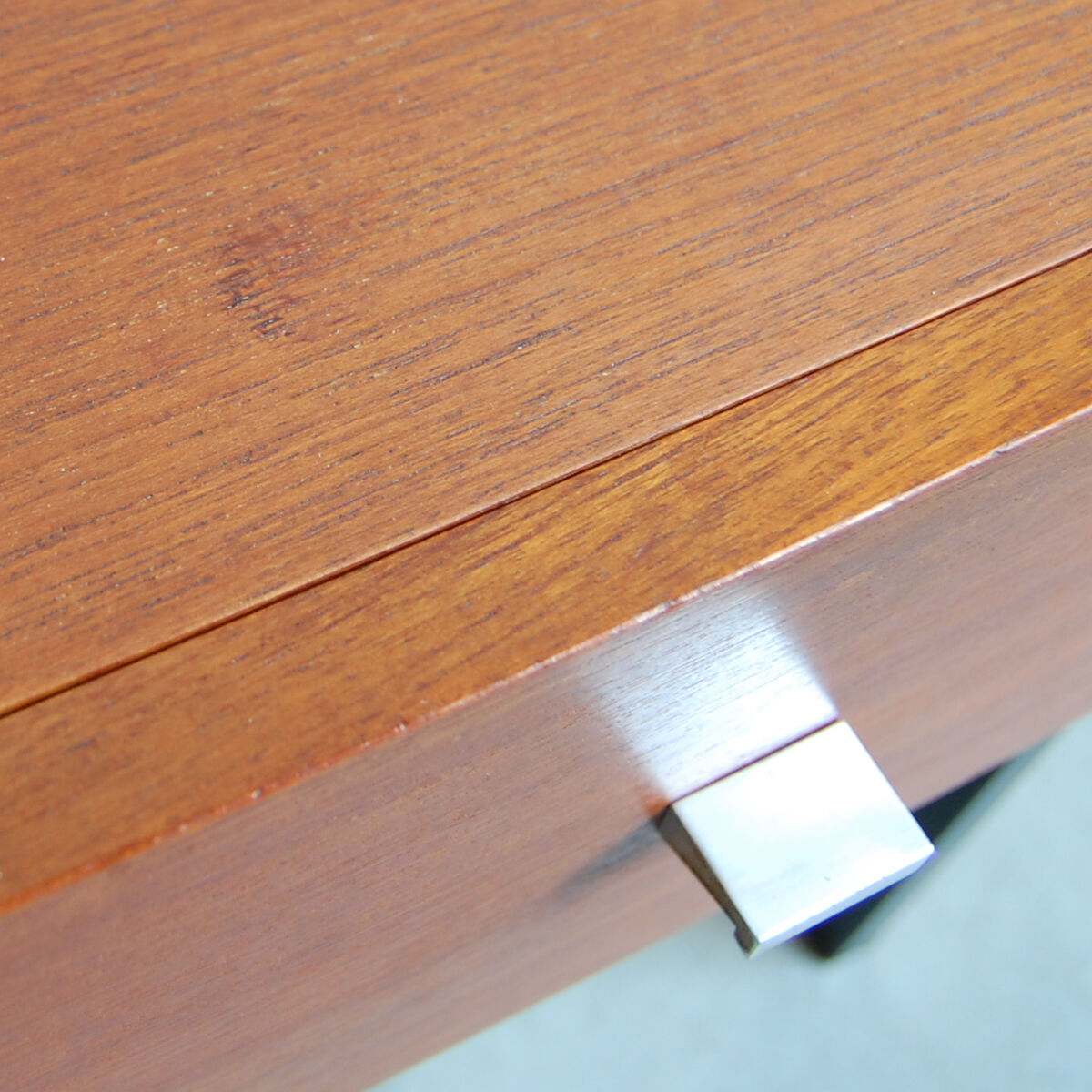 Pair of bedside tables by Pierre Guariche for Meurop
