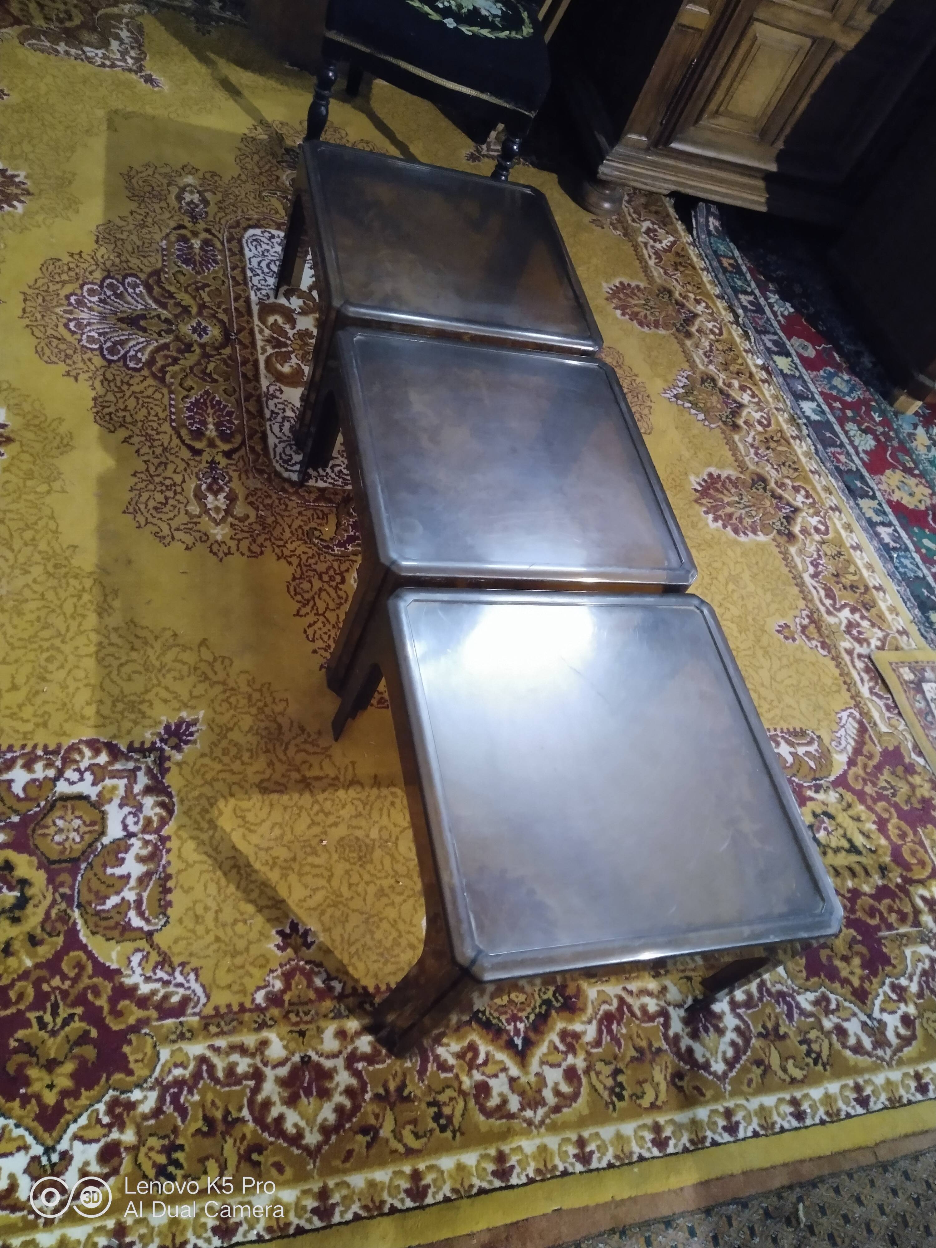 Vintage Plexiglas coffee tables