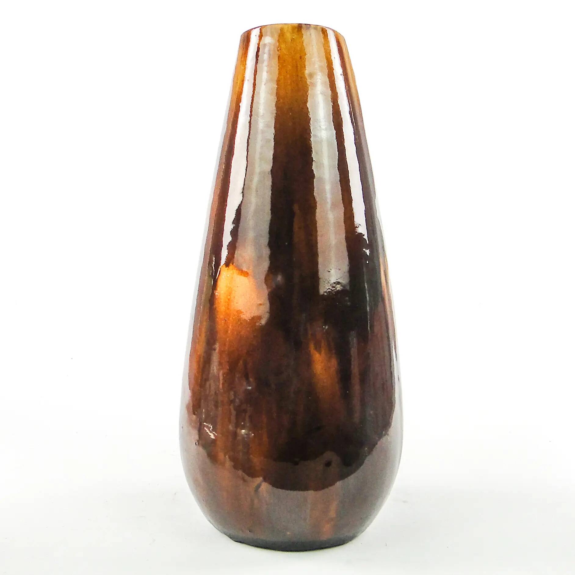 Vase, Polish modernism, ceramics, Milenium Cooperative, Poland, 1970s