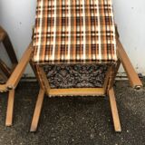 Vintage 60s Scandinavian style teak armchairs
