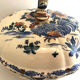 Ancienne soupière Gien décor au coq bleu