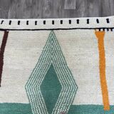 Tapis beni ouarin fait main traditionnelle taille 150 x 250 cm